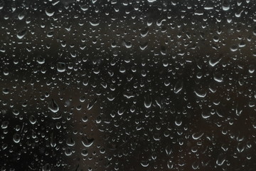 Water on the window