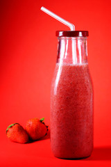 Strawberry smoothie