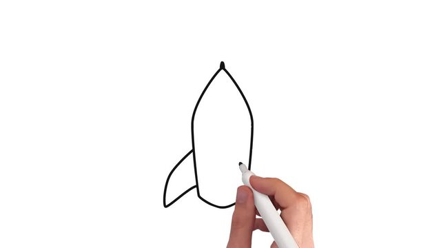 Rakete – Whiteboard Animation