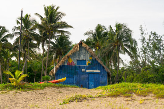 El boh&iacute;o es la t&iacute;pica casa  cubana de campo.