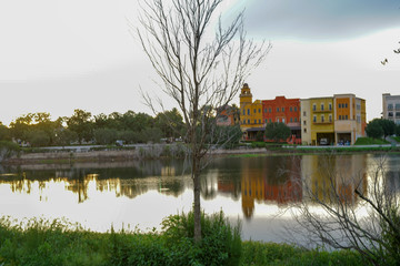 Fototapeta premium my backyard lake