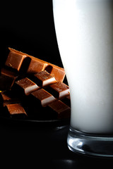 Milk and chocolates