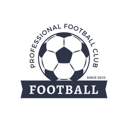 Obraz premium Professional Football Club Vector Illustration