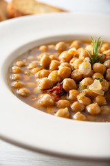 Zuppa di ceci classica 