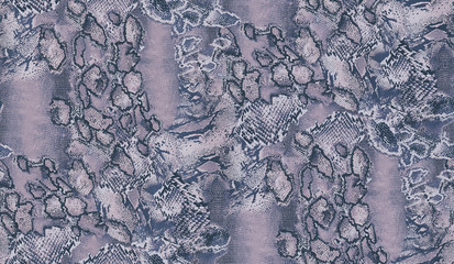 Snake skin background, Reptile seamless texture. Animal print