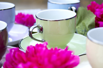 porcelain cups