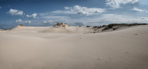 Slowinski national park, sand dunes, Poland