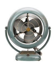 Vintage Electric Fan Isolated