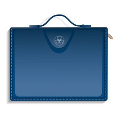 Hand case icon. Realistic illustration of hand case vector icon for web design