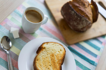 desayuno matutino