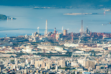 皿倉山展望台からの眺め