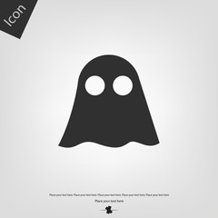 Ghost. Halloween icon