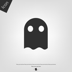 Ghost. Halloween icon