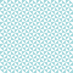 Retro Corners Seamless Pattern Turquoise