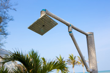 Shower at the beach