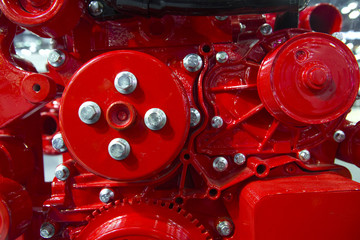 The design of the modern car engine.