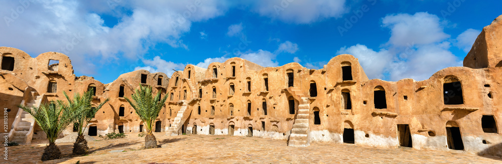 Canvas Prints ksar ouled soltane near tataouine, tunisia