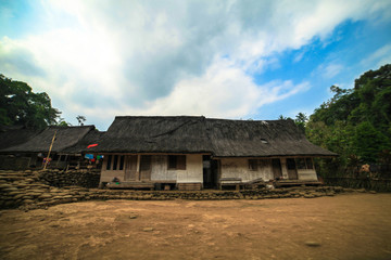 Fototapeta na wymiar sundanese, Traditional House, Indonesia