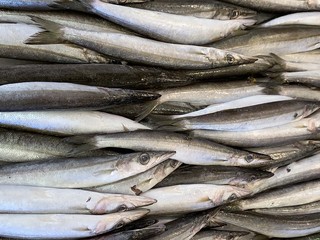 Obraz premium Roher Fisch auf dem Fischm