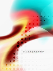 Background abstract color flow, liquid design