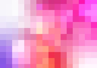 pixel color block abstract background © QuietWord