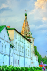 View of the Kremlin in Suzdal, a UNESCO heritage site in Russia