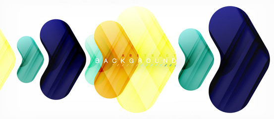 Shiny glossy arrows background