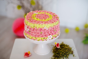 kleiner Kuchen zum ersten Geburtstag