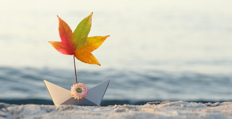 Herbst an der Küste