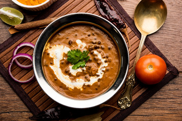 Dal makhani / makhni is a popular dish from India. Made with ingredients like whole black lentil,...