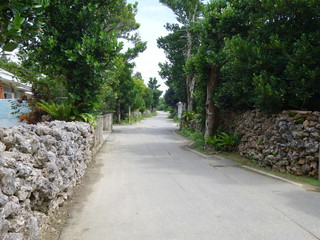 波照間島の道