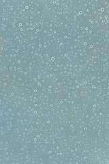 water drops on glass