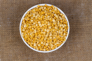 Dried fenugreek seeds isolated on white background