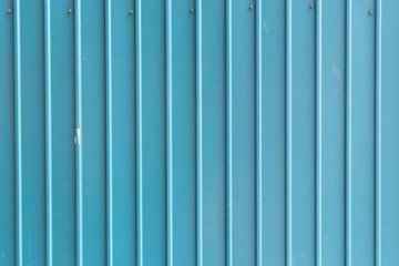 Background of the green zinc fence