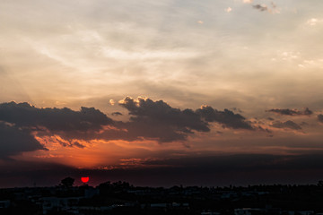 atardecer naranja 2