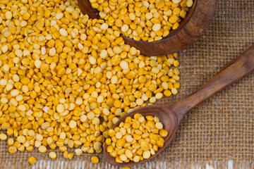 Dried fenugreek seeds isolated on white background