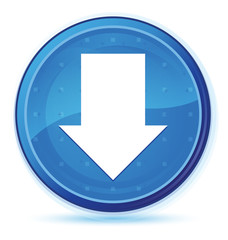 Download arrow icon midnight blue prime round button
