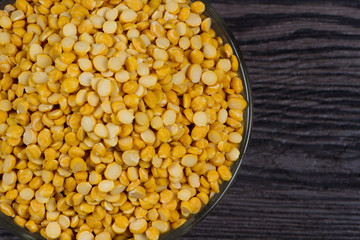 yellow Chickpea Lentils seeds  