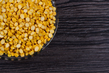 yellow Chickpea Lentils seeds  