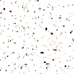 Terrazzo background pattern design