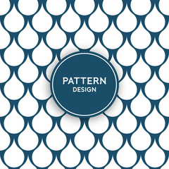 Abstract clean minimal geometric pattern background - raindrop shape