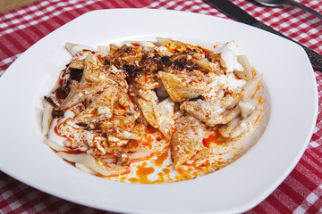 bir tabak mantı