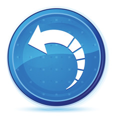 Back arrow icon midnight blue prime round button