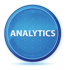 Analytics midnight blue prime round button