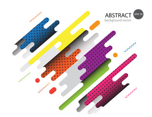 Covers with flat geometric pattern Background.Vector illustration.