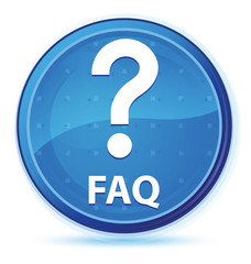 Faq (question icon) midnight blue prime round button