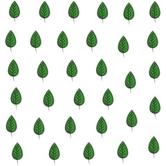 Leaf background pattern