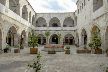 Fototapeta premium Karabuk, Turkey, 23 May2013: Cinci Han Kervansaray at Safranbolu