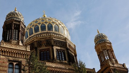 Jüdische Synagoge in Berlin, Aussenansicht
