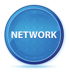 Network midnight blue prime round button